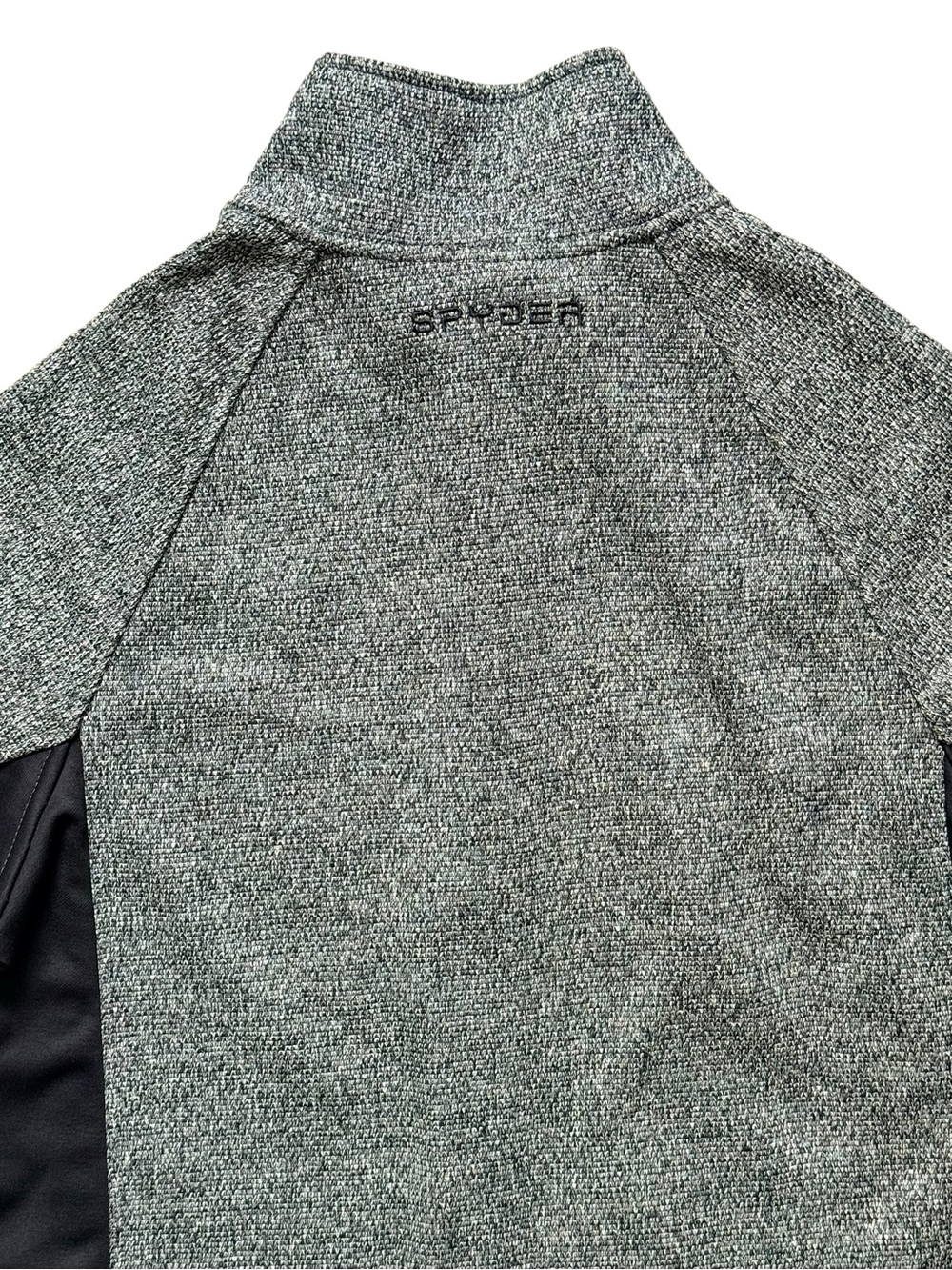 Spyder Women’s Gray Black Full Zip Performance Fleece Jacket Medium - Picture 4 of 15